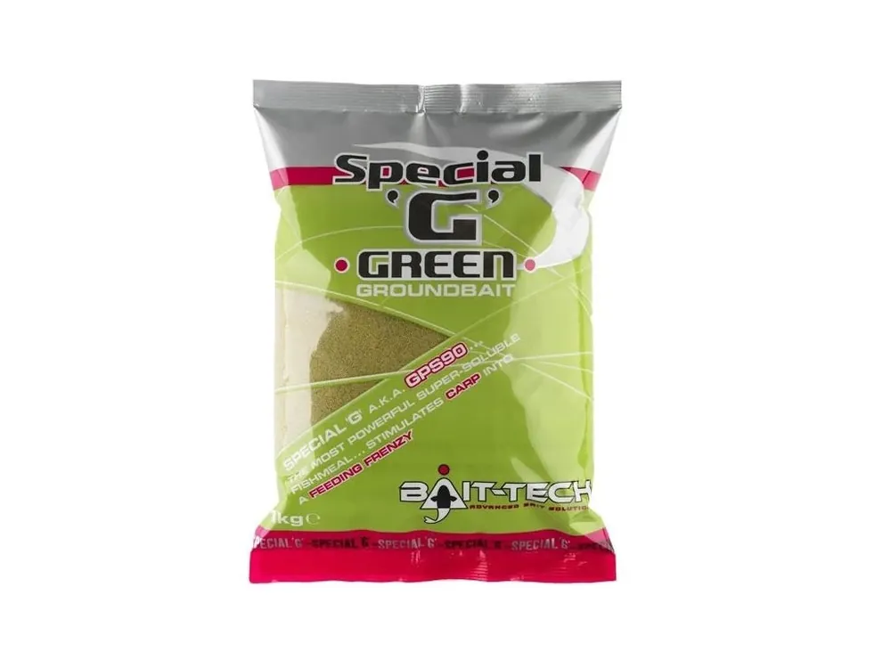 Bait-Tech krmítková směs Special G Green 1 kg Výprodej