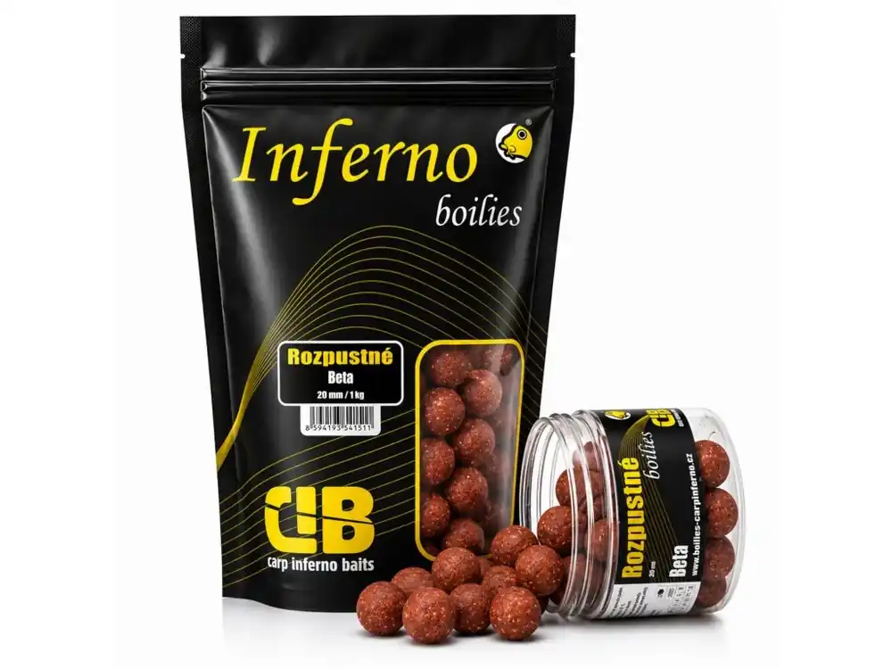 Carp Inferno Rozpustné Boilies Hot Line Beta Nejlepší Volba