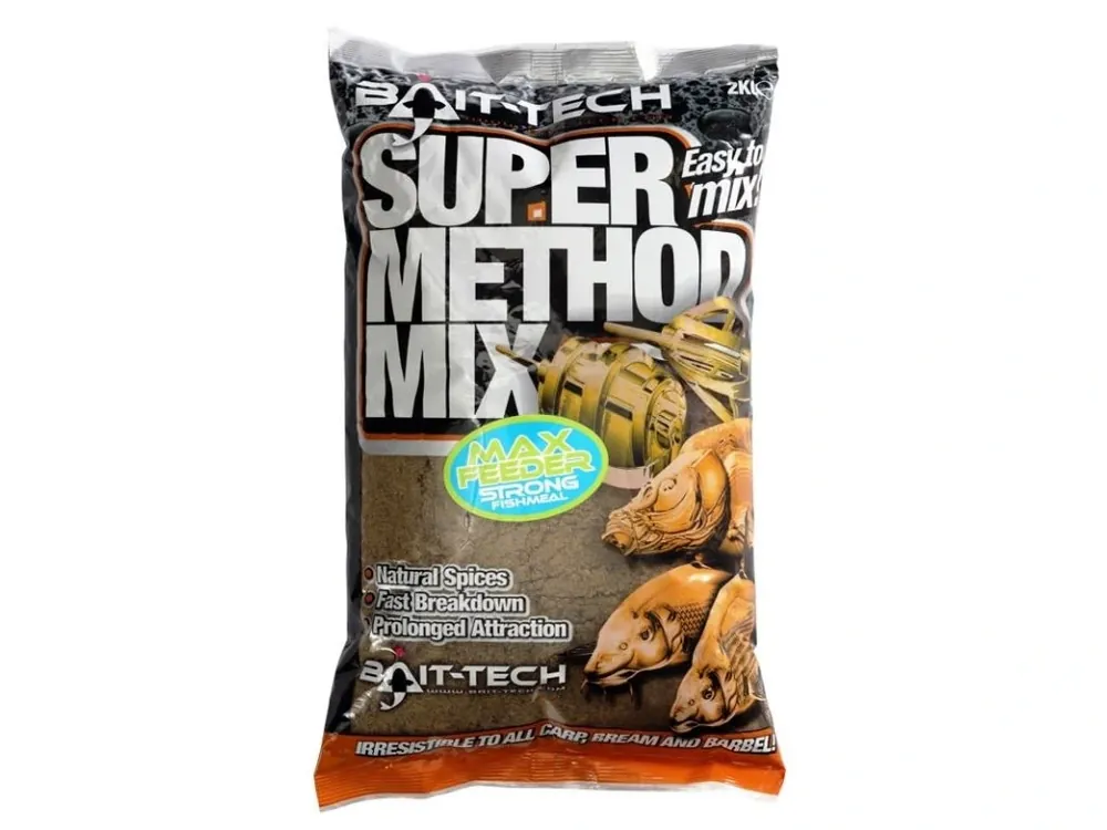 Top Prodej Bait-Tech krmítková směs Super Method Mix Max Feeder 2kg