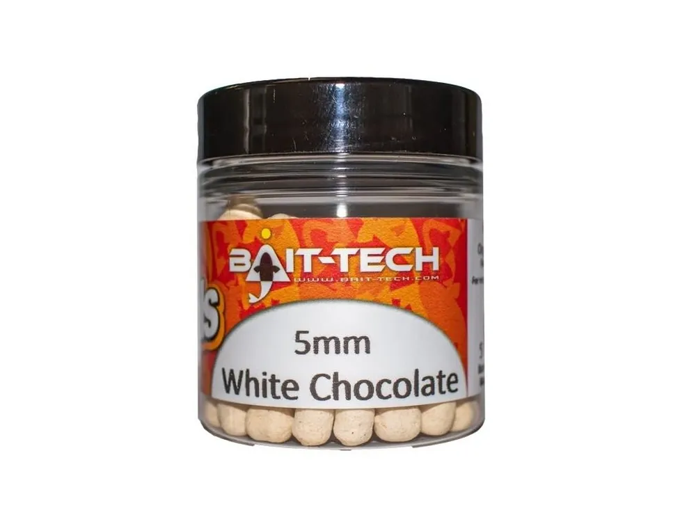 Zlevněný Bait-Tech Criticals Wafters - White Chocolate 5 mm 50 ml