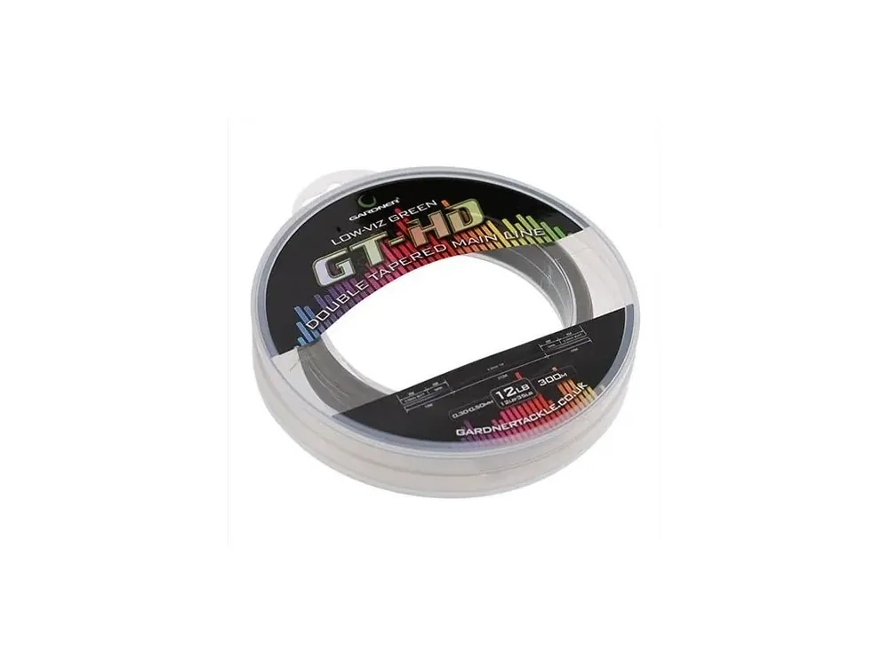 Cenově Výhodný Gardner ujímaný vlasec GT-HD Tapered Main Line 15 lb 0,33 mm