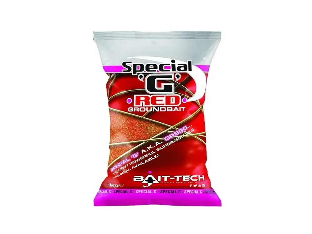 Bezpečná Platba Bait-Tech krmítková směs Special G Red 1 kg