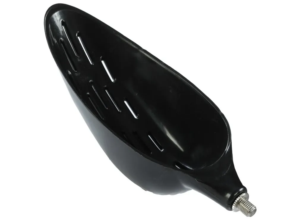 Giants fishing Zakrmovací lopatka se závitem Baiting Spoon with holes Black (23cm) Nejlepší Volba