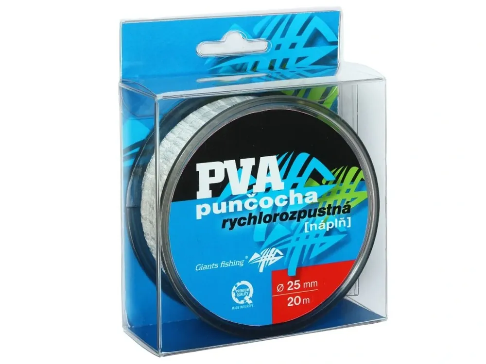 Zlevněný Giants fishing PVA náhradní punčocha Mesh Fast Melt Refill 25mm/20m