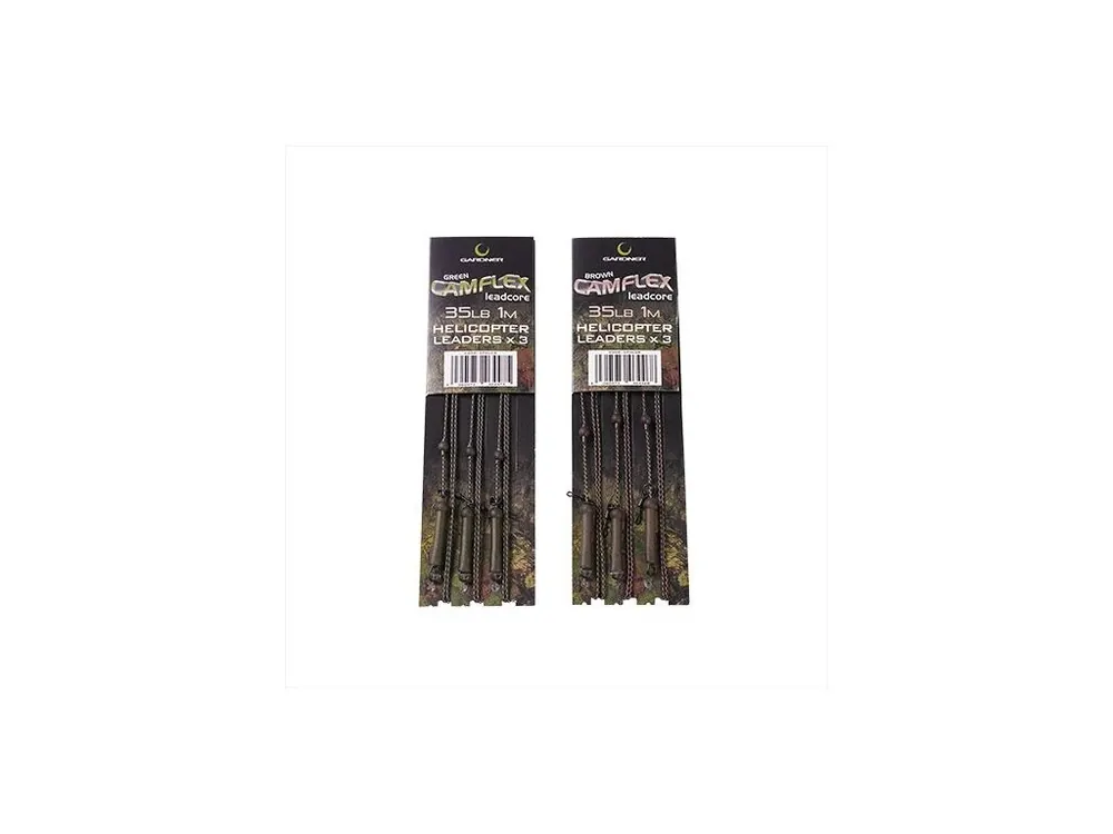 Gardner Návazce Camflex Helicopter Leadcore Leaders 35lb, 3ks/1,5m Ihned K Objednání