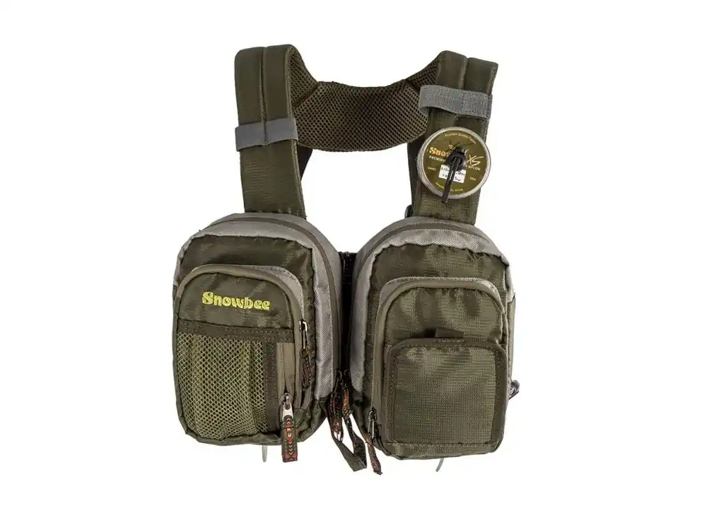 Snowbee Muškařská vesta Ultralite Chest-Pack Výprodej