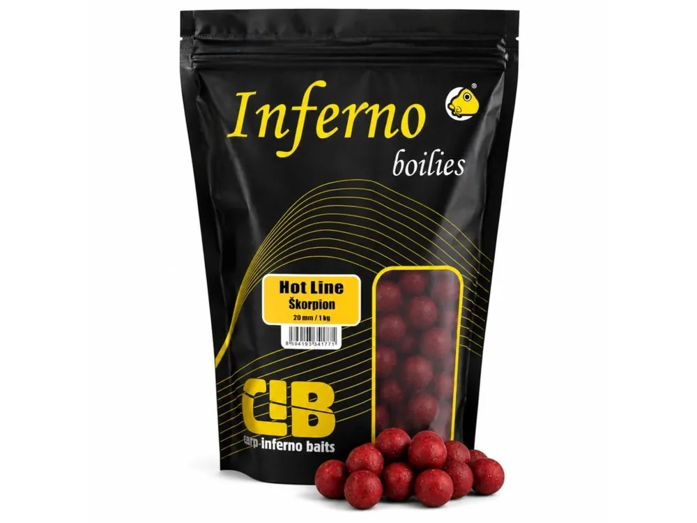 Super Cena Carp Inferno Boilies Hot Line - Škorpion