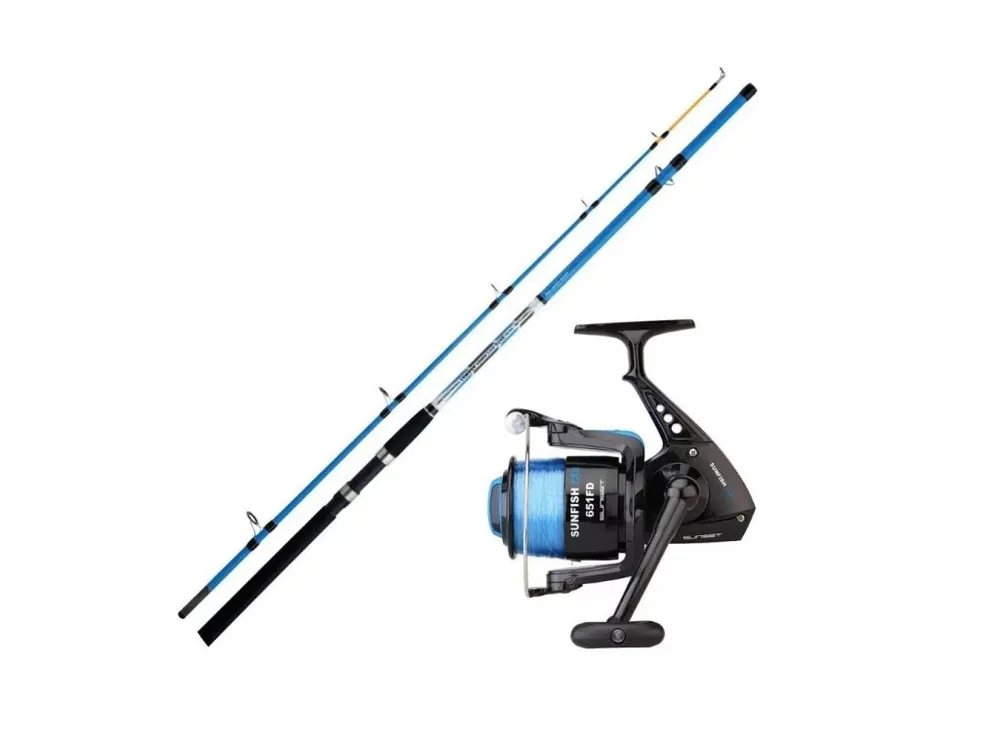 Sunset mořský prut Tamara Power ZXR 270cm, 100-300g + naviják SunFish 651 FD Vrácení Zdarma