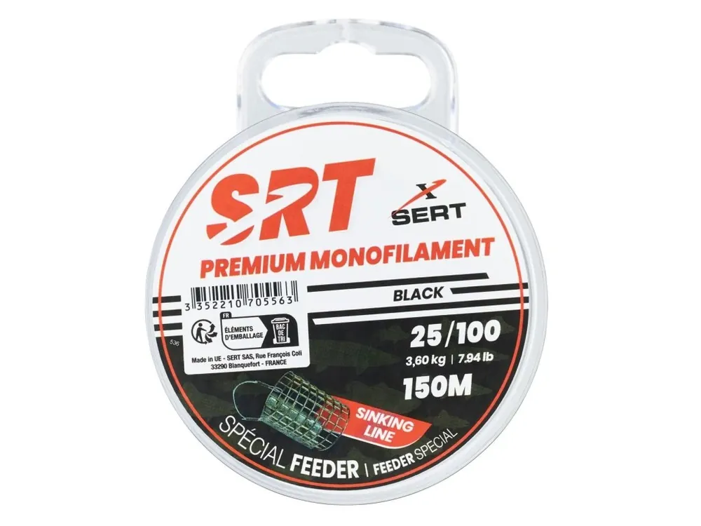 Ověřený Sert vlasec SRT Special Feeder 150M