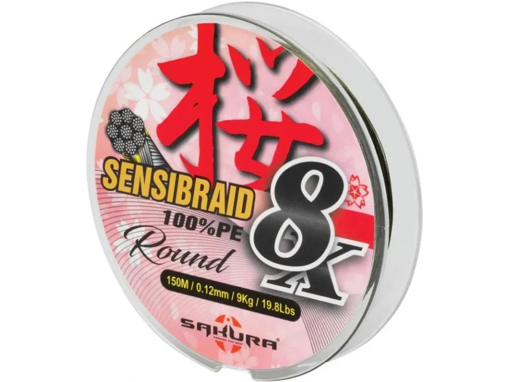 Tovární Cena Sakura splétaná šnůra Sensibraid 8X 150m
