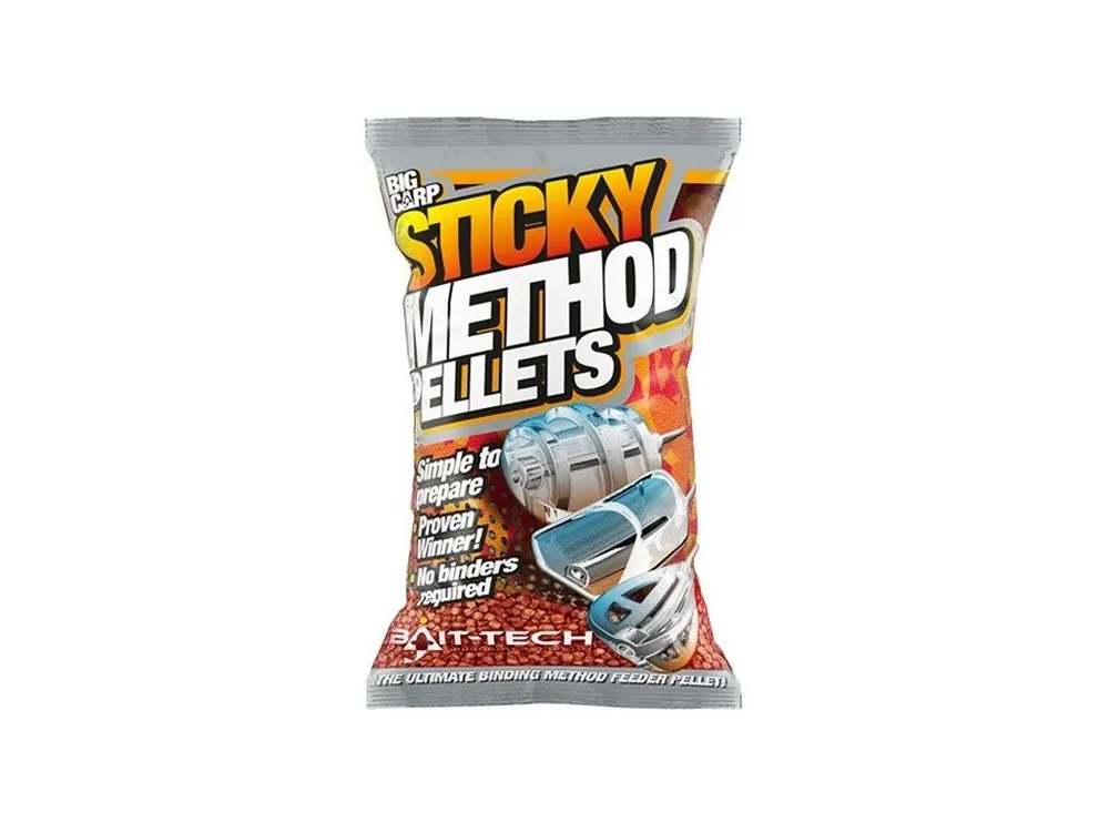 Víkendová Akce Bait-Tech pelety Sticky Method Micro Red 700 g
