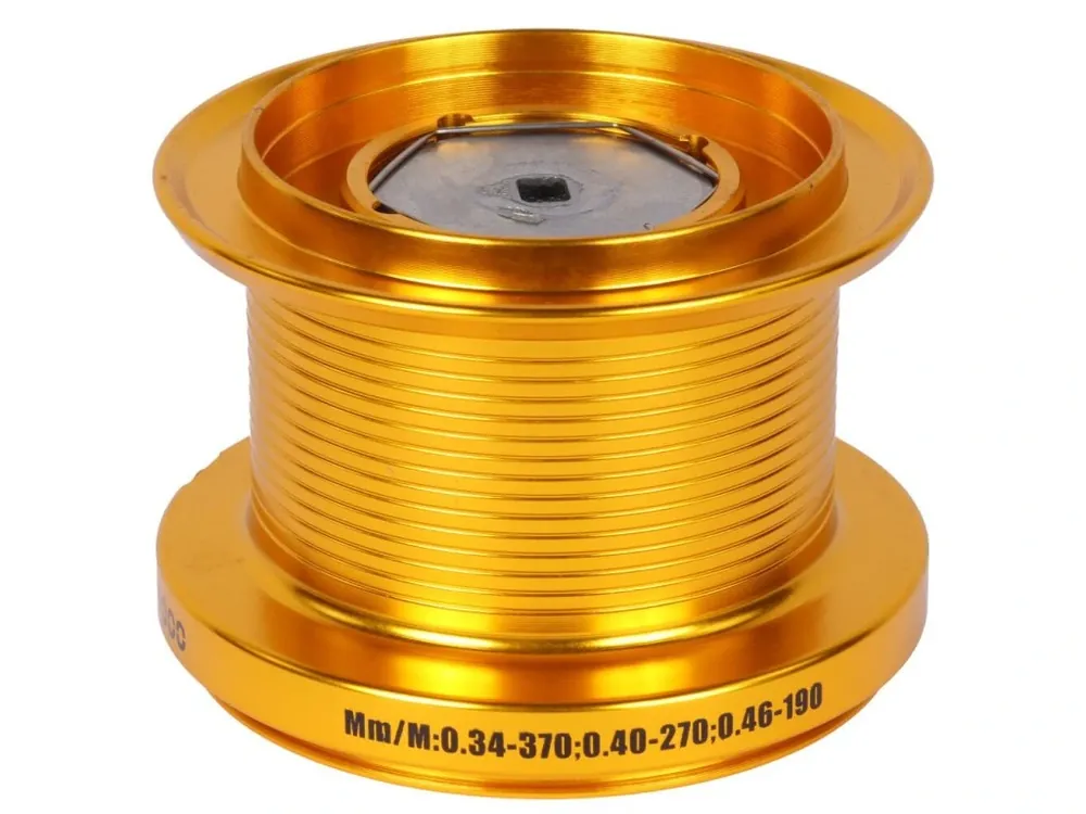 Giants fishing Náhradní kovová cívky Gold Metal Spare Spool Deluxe FD9000 Finální Výprodej