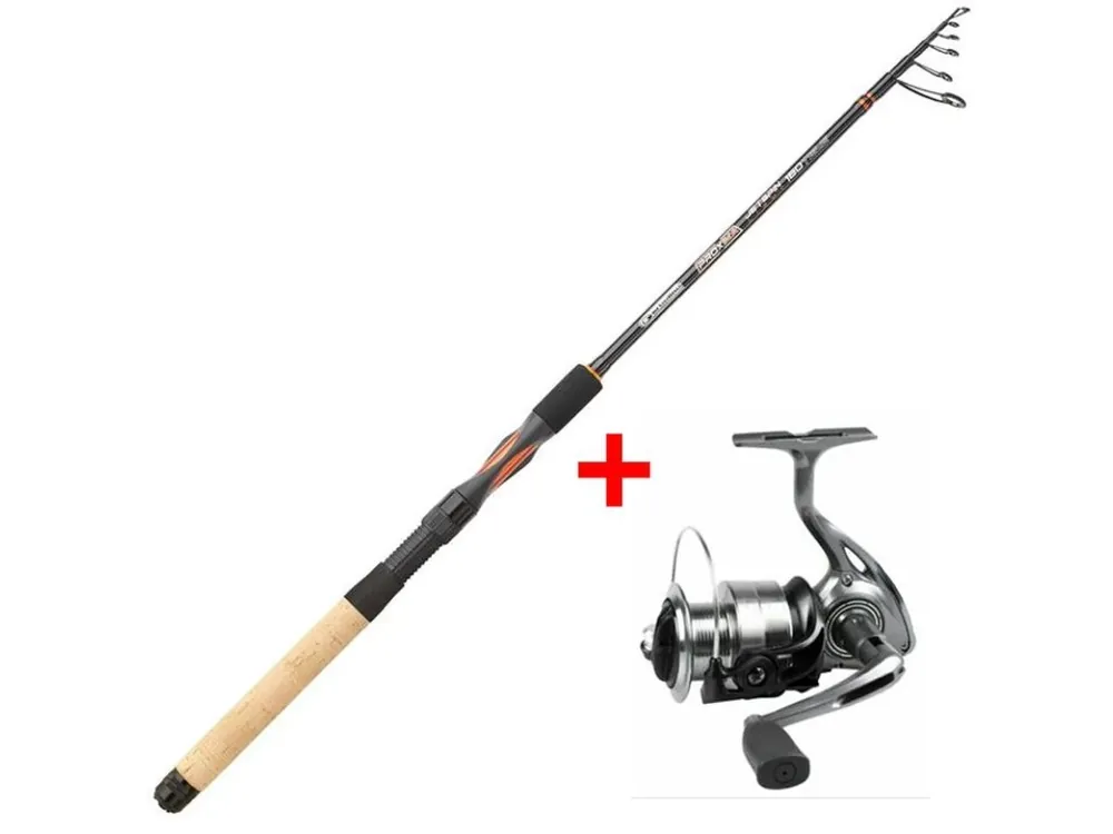 Garbolino prut Proxima JetSpin Tele MH 2,40m, 10-40g + naviják Strike 301 FD Časově Omezené