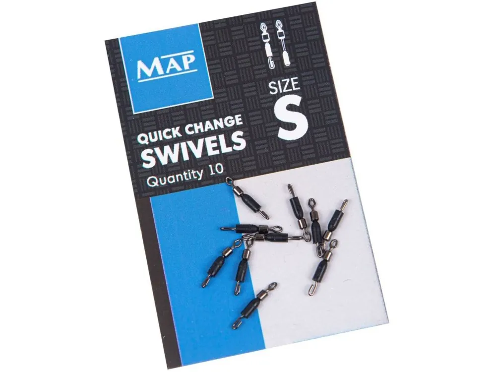Sezónní Sleva MAP obratlík Quick Change Swivel Small 10ks