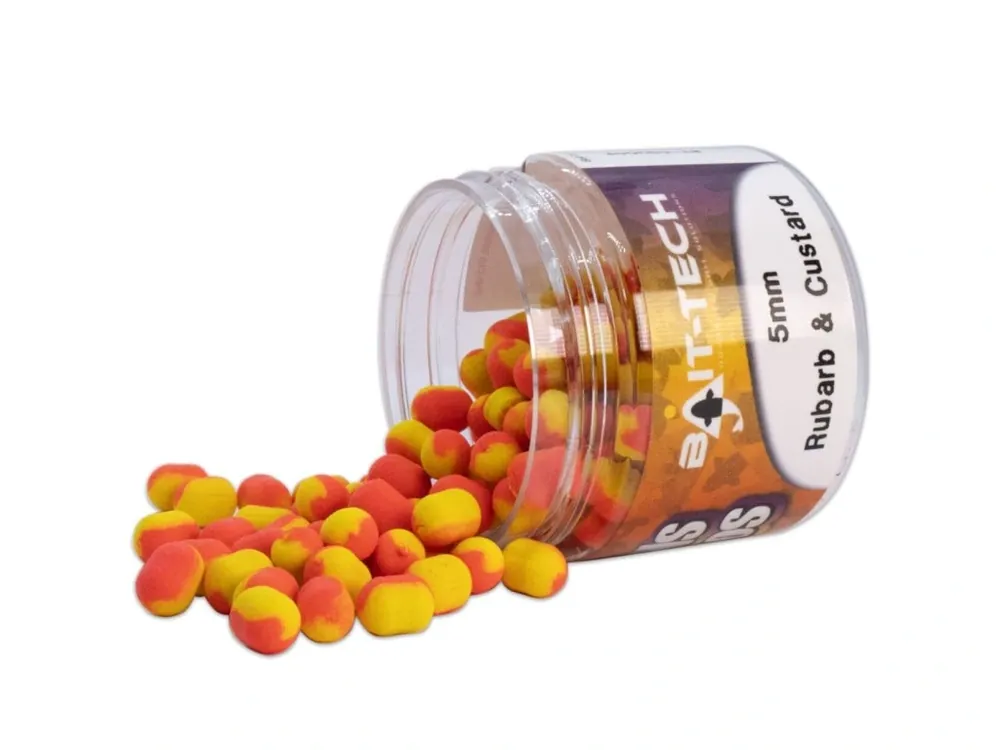 Bait-Tech Duo Col Criticals Wafters - Rhubarb and Custard 5 mm (50 ml) Přímo Od Výrobce