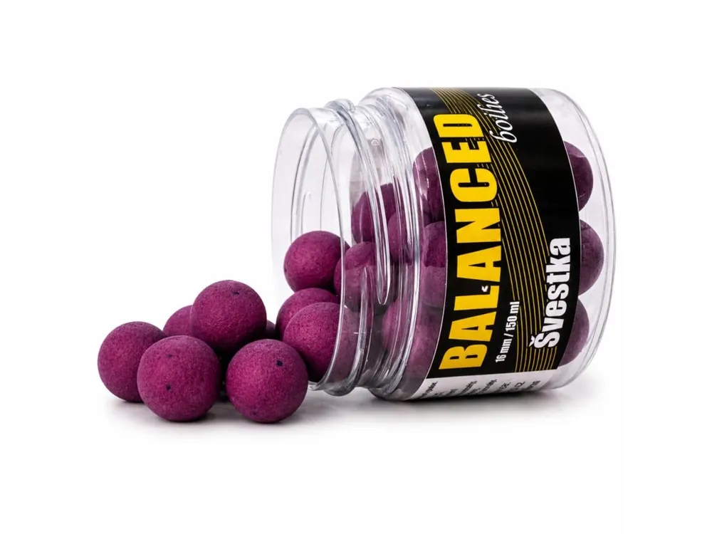 Dokud Zásoby Vydrží Carp Inferno Balanced Boilie 150 ml Švestka
