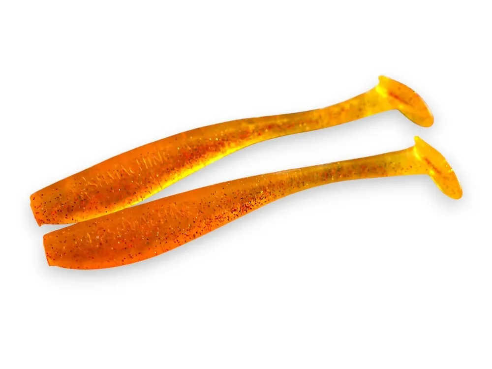 FISHMACHINE Gumová nástraha LONGTAIL ORANŽOVÁ 9 až 18cm Akční Cena