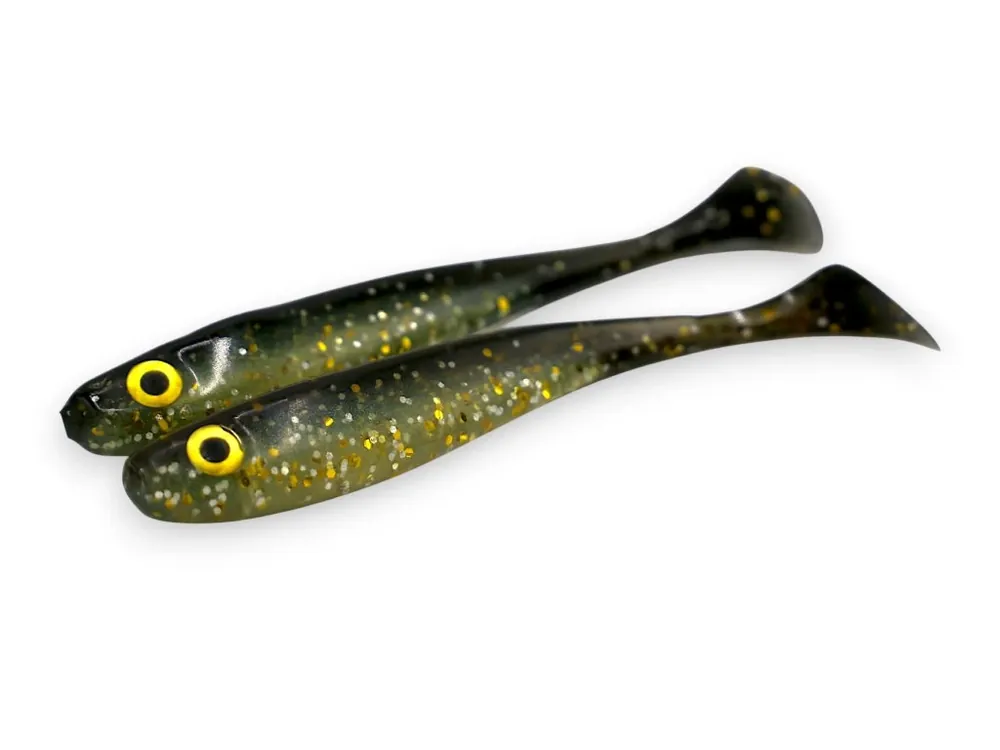 Nejlepší Volba FISHMACHINE Gumová nástraha NATURAL-PULSE ČERNÁ 10,5 až 19cm