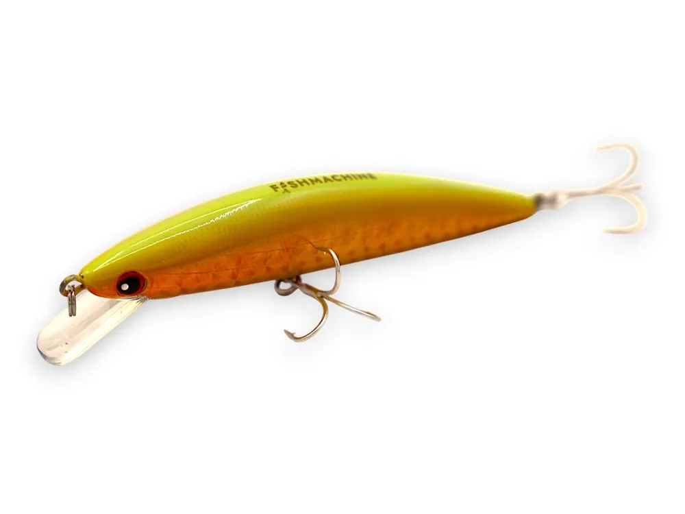 FISHMACHINE potápivý wobler DRIFTDANCER ŽLUTÁ 44gr / 12cm Horká Nabídka
