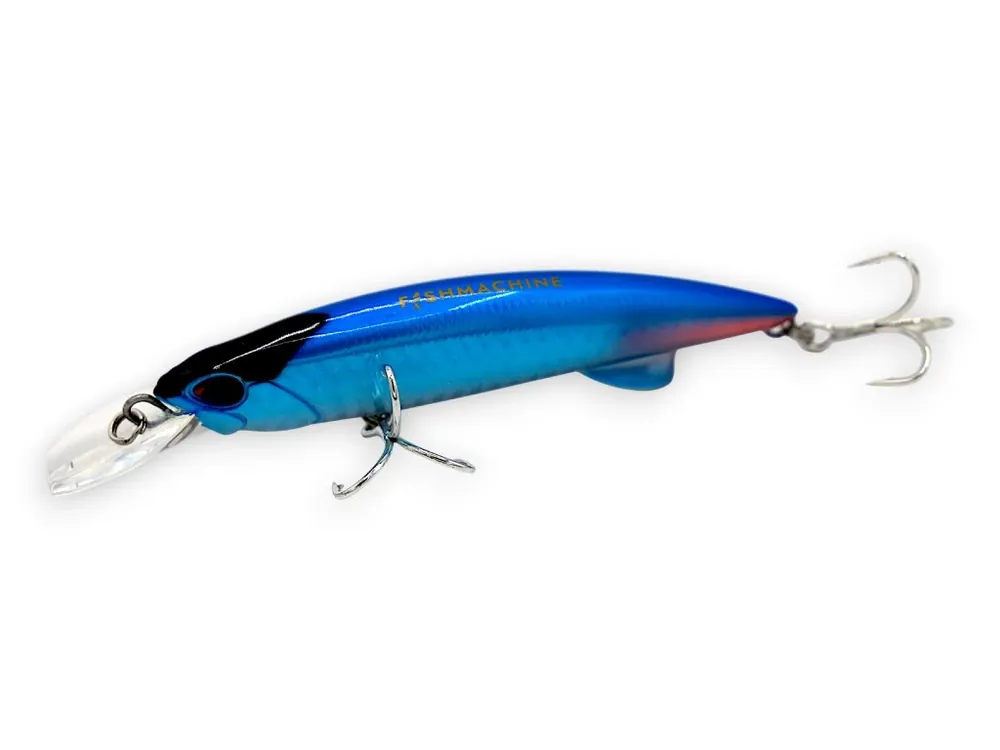 Koupit Online FISHMACHINE potápivý wobler GLIDEFLICKER MODRÁ 64gr / 11cm