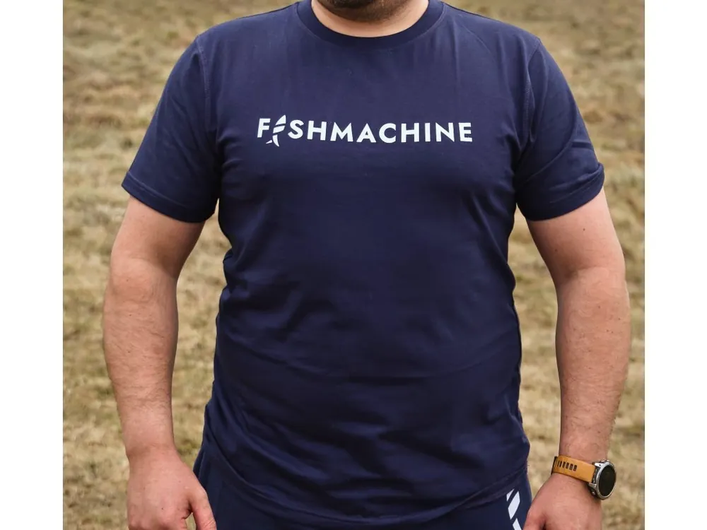 Sleva Tričko FISHMACHINE Navy classic