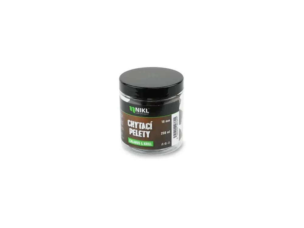 Nikl Chytací pelety Calanus & Krill 250ml Novinka