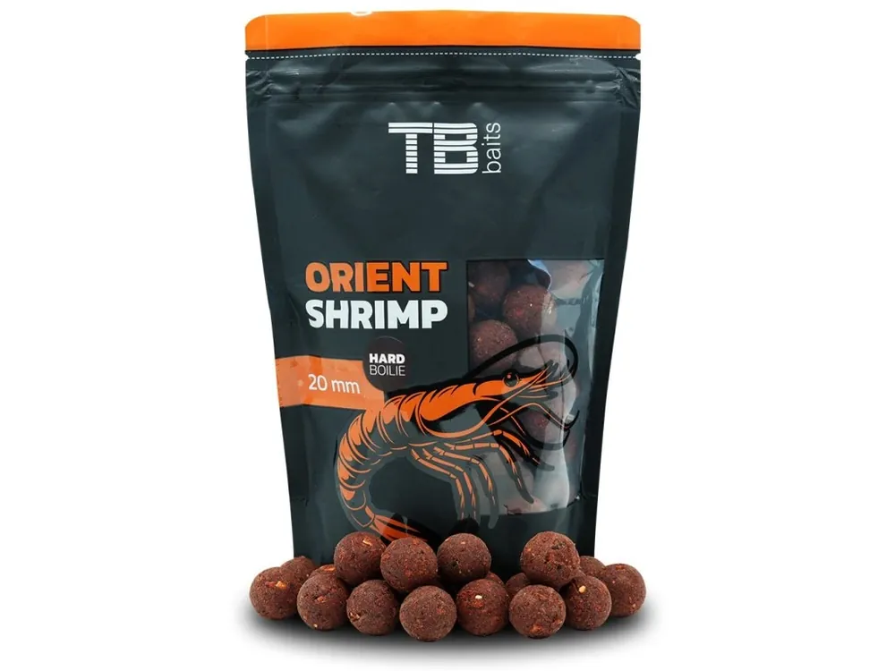 TB Baits Hard Boilie Orient Shrimp Dokud Zásoby Vydrží