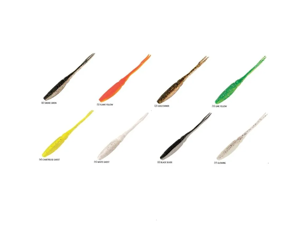 Rapture Power Shad Finesse 7,5 cm 10 ks - Gold Shiner Oblíbený