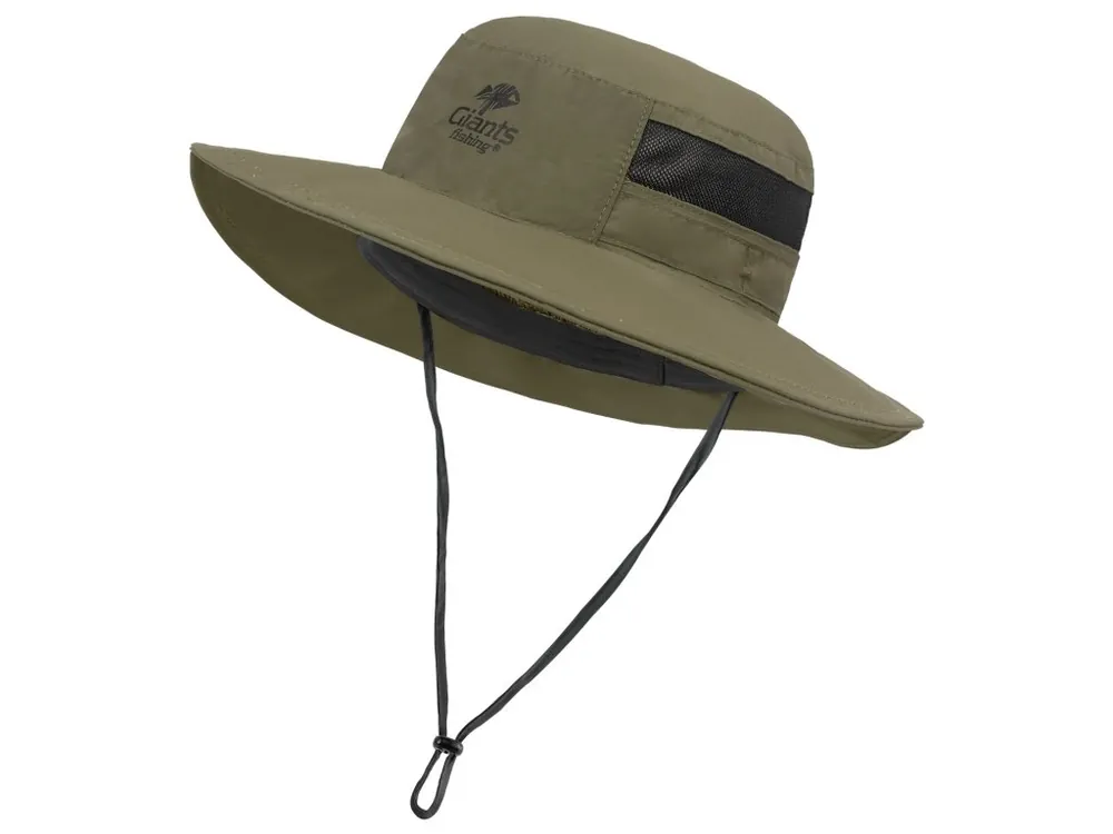 Značkový Giants fishing Rybářský klobouk Fishing Hat UV40+ Olive Green
