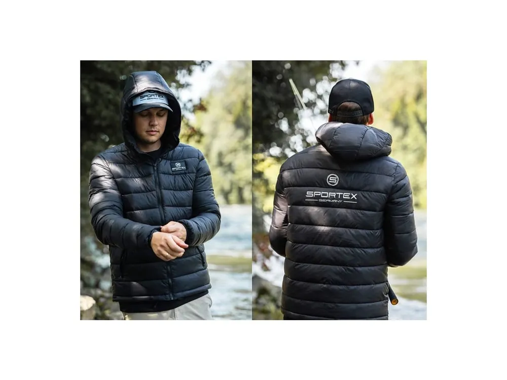 Finální Výprodej Sportex Bunda černá s logem