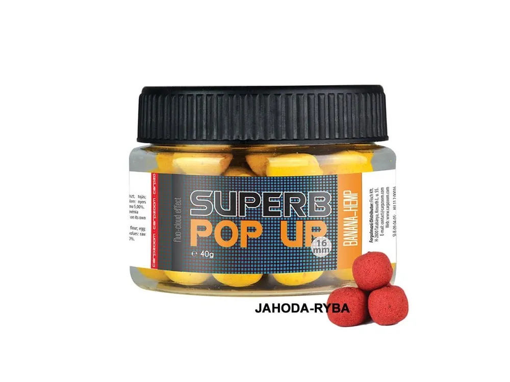 Carp Zoom Superb Pop Ups - 40 g Zlevněný