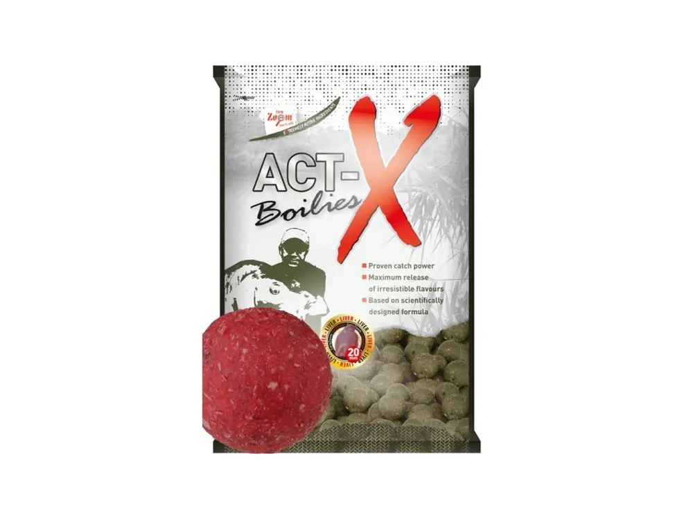 Carp Zoom Act-X Boilies - 800 g Oblíbený