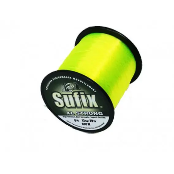 Autentický Vlasec Sufix XL Strong Yellow 600m - 0,35mm/10,3kg