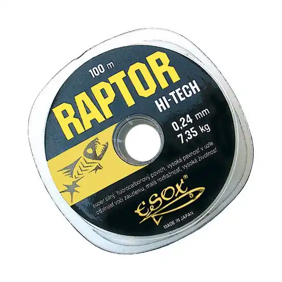 Sleva Silon ESOX Raptor HI-TECH - 0,18mm / 100m / 4,35kg