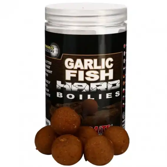 STARBAITS - Hard boilies GARLIC FISH 24mm 200g Cenově Výhodný