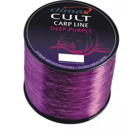 Silon CLIMAX Cult Carp Line Deep Purple 0,35mm/1000m/9,1kg Zlevněný