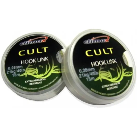 Výprodej Pletenka CLIMAX CULT Hook Link 15m 0,20mm/14kg