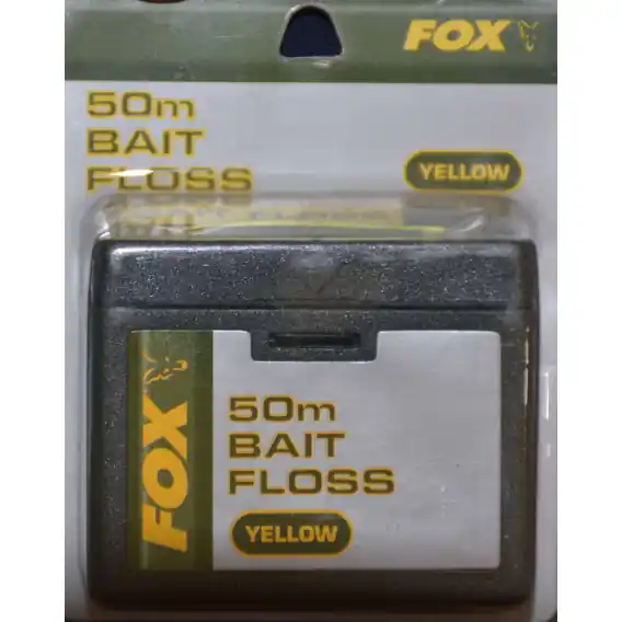 Novinka FOX - Šňůrka Bait Floss 50m ORANŽOVÁ