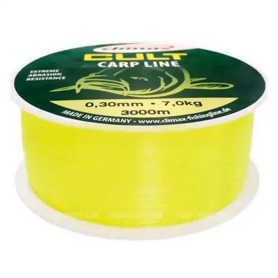 Rychlé Dodání CLIMAX - Silon CULT Carp Line 600m Fluo-žlutá 0,34mm/9,0kg
