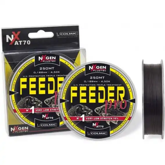 Aktuální Vlasec COLMIC Feeder Pro - 250m / 0,230mm / 7,30kg