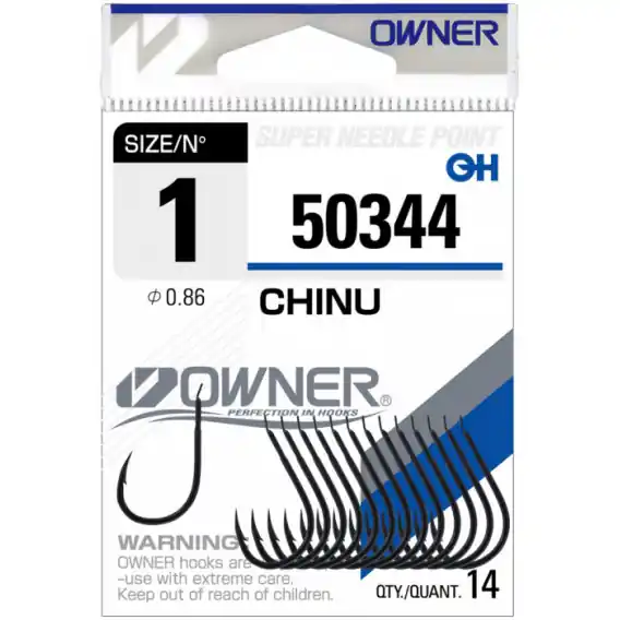 Výhodná Nabídka Háček OWNER CHINU 50344 Vel. 1 - bal. 14ks.