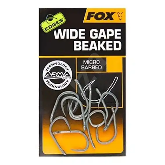 Bezpečná Platba FOX - HÁČKY EDGES WIDE GAPE BEAKED vel. 8