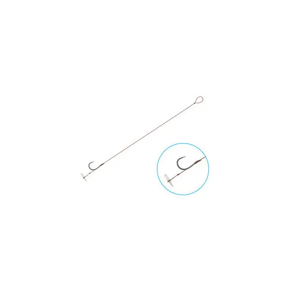 Originální DELPHIN - Feederový návazec Proxi 8 Quickstop / 6ks - 8cm vel.8