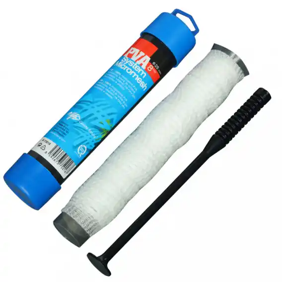 Giants Fishing - PVA PUNČOCHA SYSTEM MICROMESH 35mm/8m + pěchovadlo Vysoce Kvalitní
