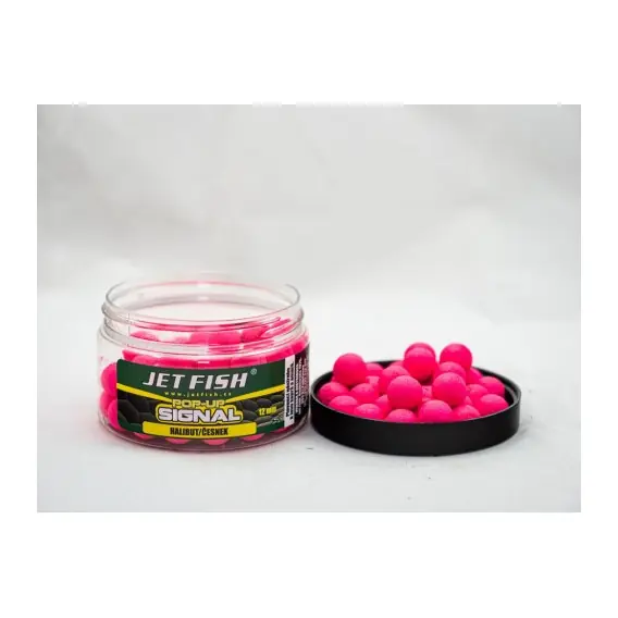 Novinka JetFish - Plovoucí boilies Pop-Up signal 12mm ČESNEK