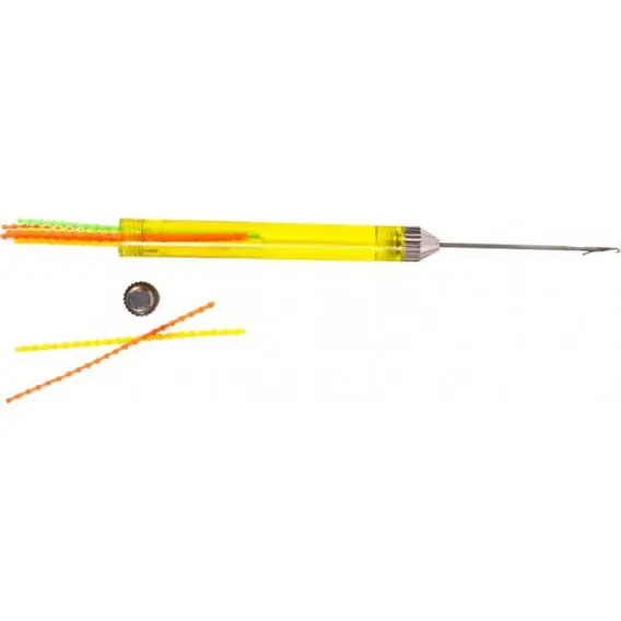 SPORTS - Jehla na boilies FLUO se záklopkou a zásobníkem zarážek Must-Have