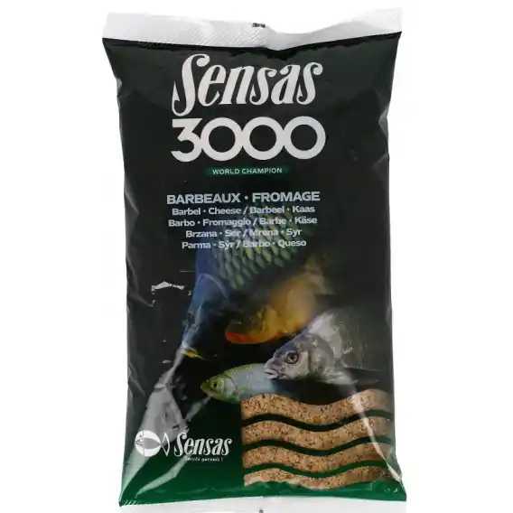 Sensas 3000 Barbel Cheese Parma sýrová 1kg Sleva