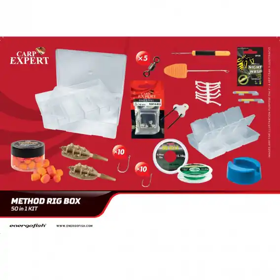 Carp Expert - box METHOD FEEDER na kapra 50ks Poslední Šance