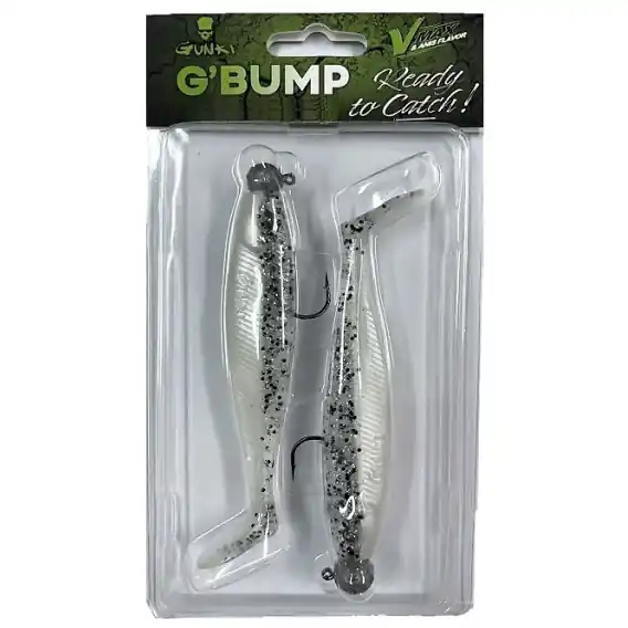 Nejprodávanější Gunki - G Bump twister ready to catch 8,0cm 5g+7g 2ks Salt a Pepper