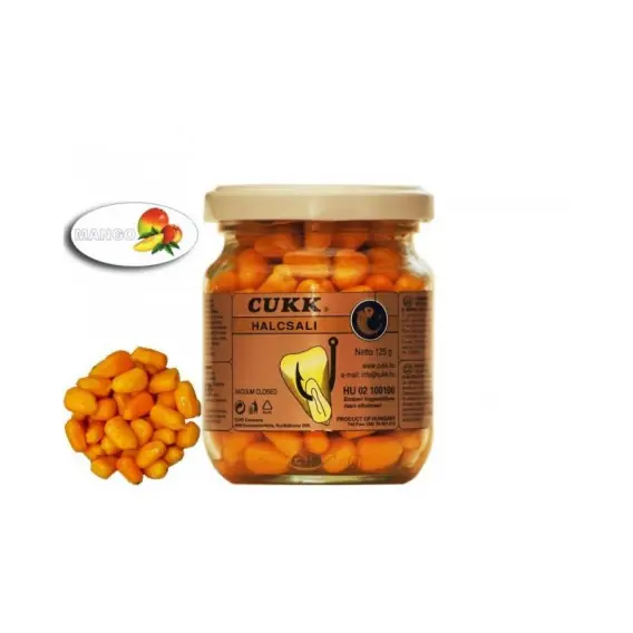 CUKK Kukuřice bez nálevu MANGO - 125g Oblíbený